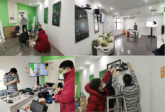 助力?？尾煌ＱВ菔臃赏ㄎ本┝?、江西湖口部署远程教育系统